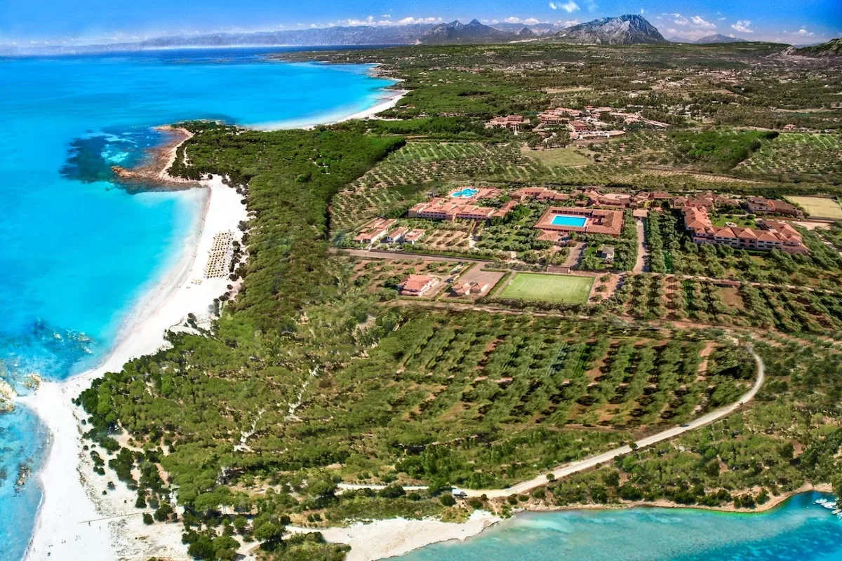 giardini di cala ginepro panoramica